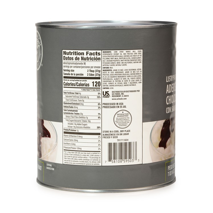 MONARCH HOT FUDGE LIQUID TOPPING