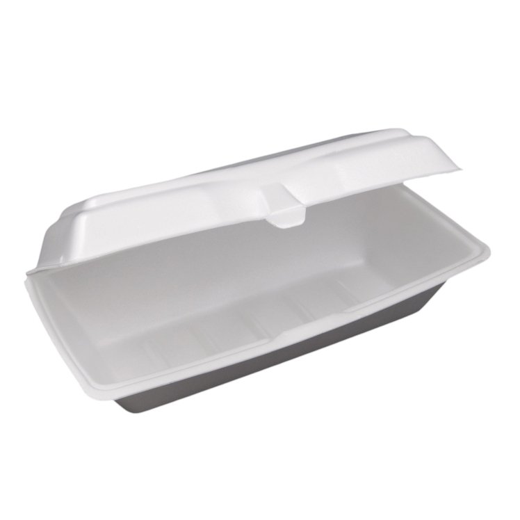 MONOGRAM 1 COMPARTMENT 9.75 X 5 FOAM CONTAINER