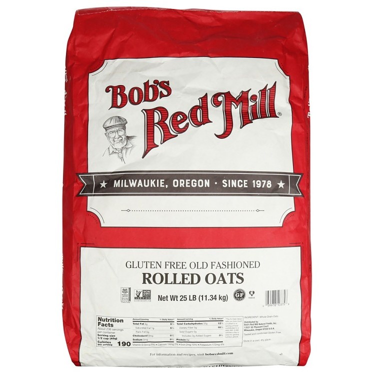 BOB'S RED MILL ROLLED OATS GLUTEN FREE