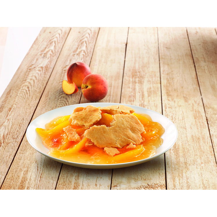 CHEF PIERRE PEACH HOMESTYLE COBBLER 1/4 SHEET