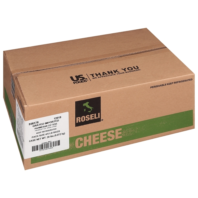 ROSELI GRATED PARMESAN CHEESE BAG