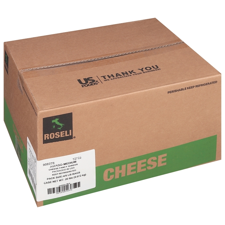 ROSELI AGED ASIAGO CHEESE SHREDDED