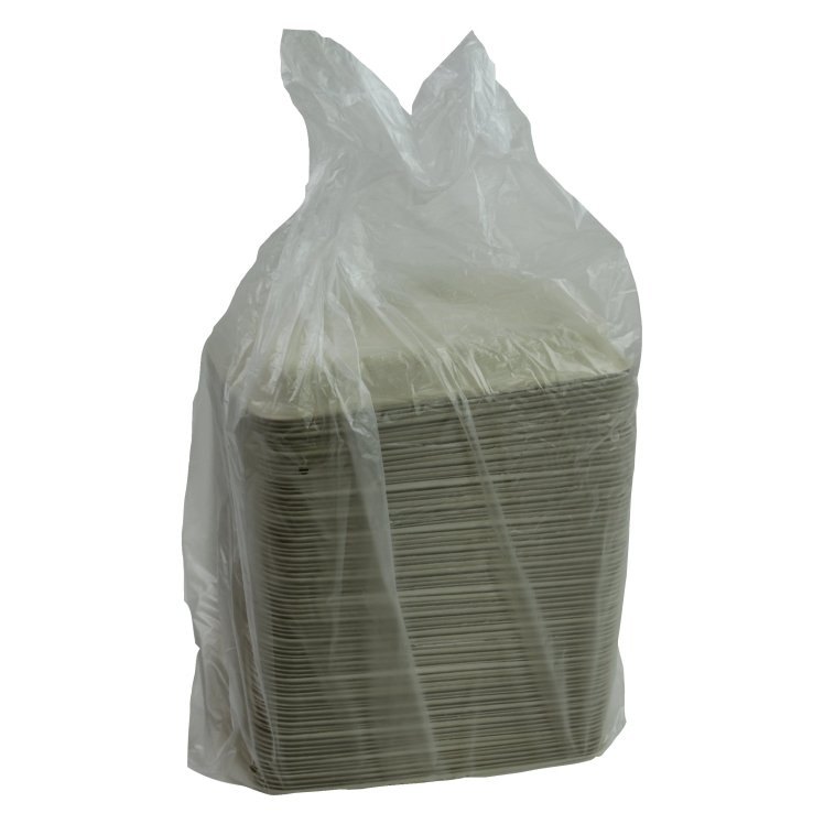 SABERT CONTAINER MOLDED FIBER 6X9 NATURAL