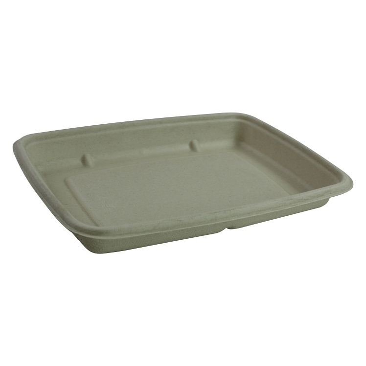 SABERT CONTAINER MOLDED FIBER 6X9 NATURAL