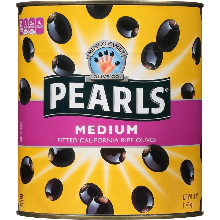 OLIVE, RIPE BLACK WHOLE PITTED MEDIUM SHELF STABLE CAN