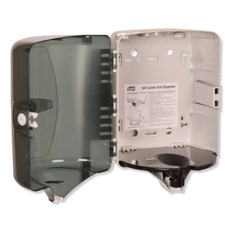 TORK HAND TOWEL DISPENS SMOKE CENTERFEED 93T CNTR