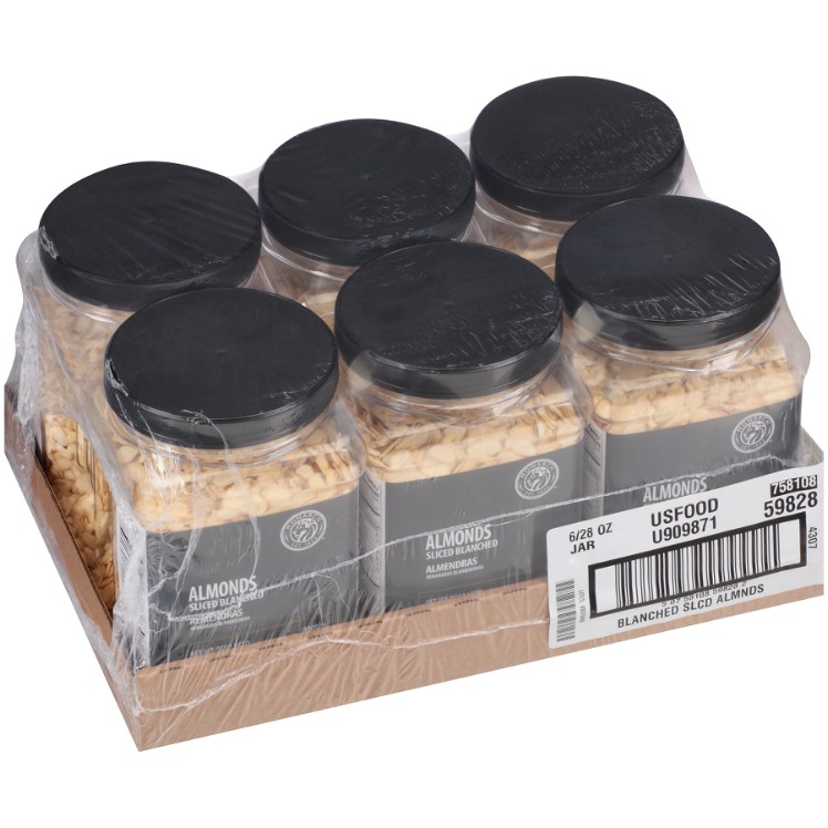 ALMOND, SLCD BLNCHD UNSLTD SHL