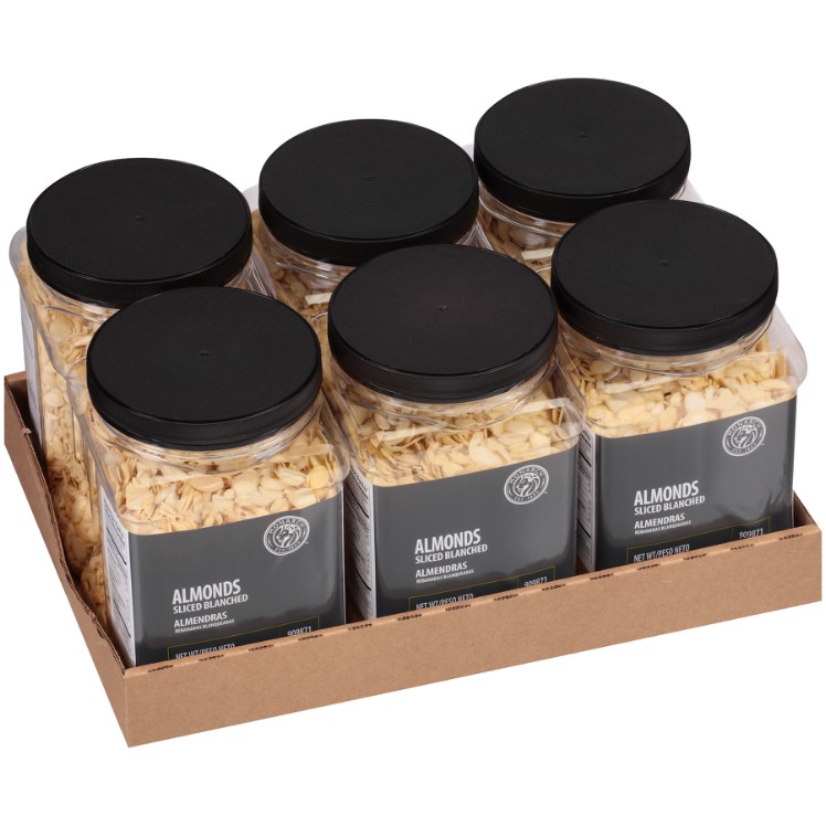 ALMOND, SLCD BLNCHD UNSLTD SHL