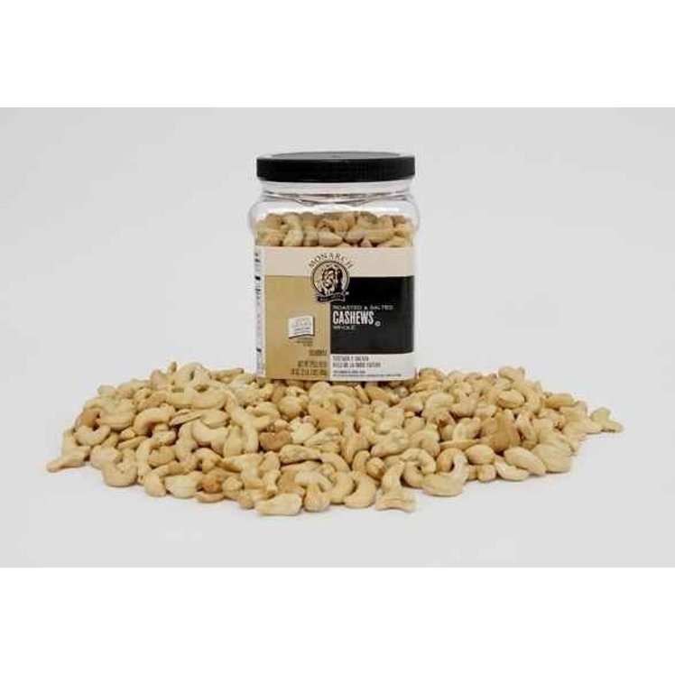 MONARCH CASHEW WHOLE ROASTED SALTED SHELL OFF