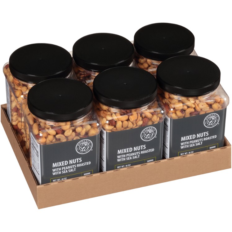 MONARCH NUT MIX FANCY WITH PEANUT WHOLE ROASTED