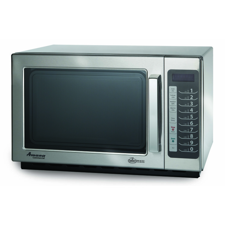 AMANA OVEN MICROWAVE STAINLESS STEEL 1000W TOUCHPAD