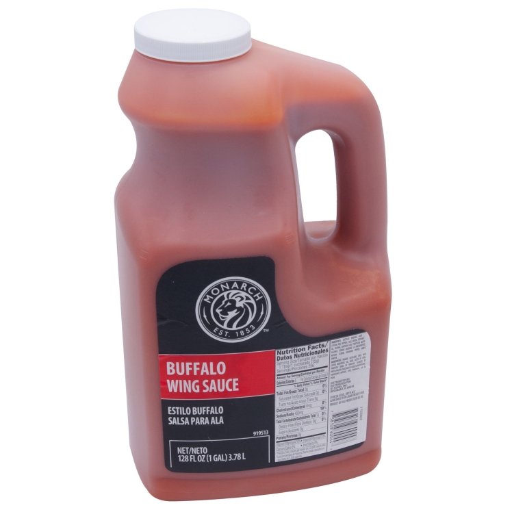 MONARCH SAUCE BUFFALO MEDIUM PLASTIC JUG SHELF