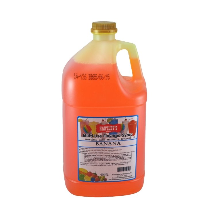 HARTLEY BANANA FOUNTAIN SYRUP