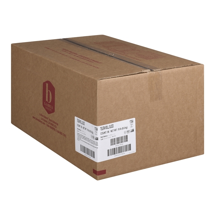 LA BREA BAKERY TELERA WHITE ROLL 3.75X4.75