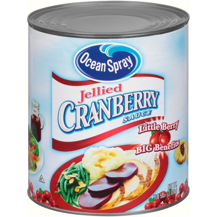 OCEAN SPRAY JELLIED CRANBERRY SAUCE