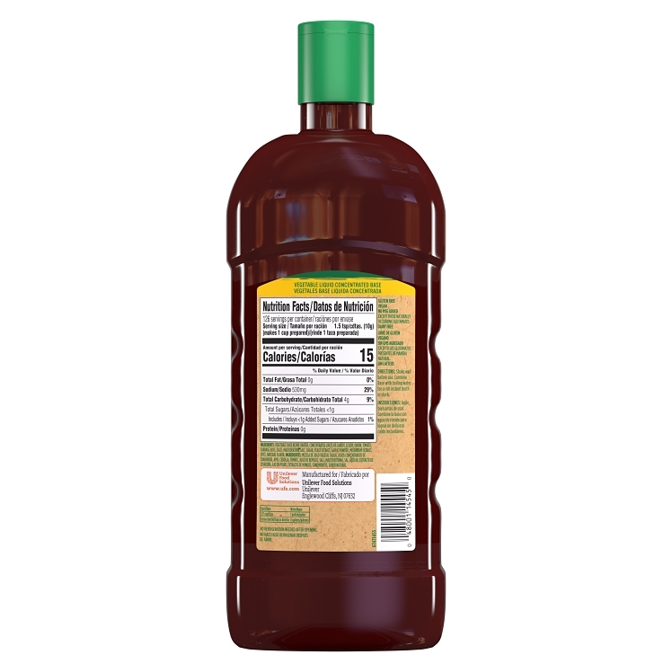 KNORR VEGETABLE LIQUID BASE CONCENTRATE