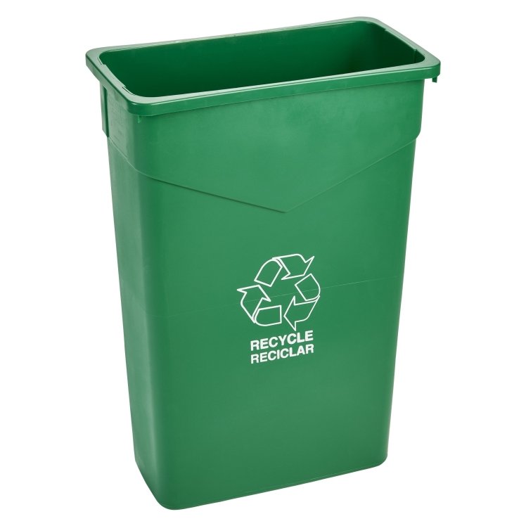 CARLISLE FOODSERVICE PRODUCTS CONTAINER, WASTE 23 GALLON POLYETHYLENE