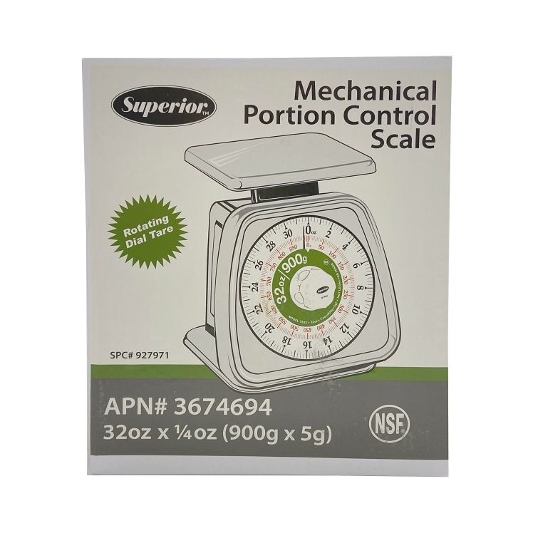 SUPERIOR / CES SCALE PORTION CONTROL ROTATING DIAL 32 OUNCE