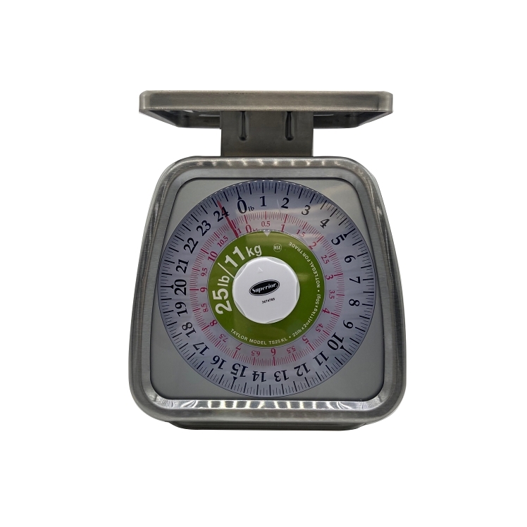 SUPERIOR CES ROTATING DIAL PORTION CONTROL SCALE 25 LB