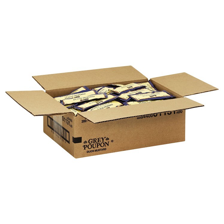 GREY POUPON DIJON MUSTARD PACKETS