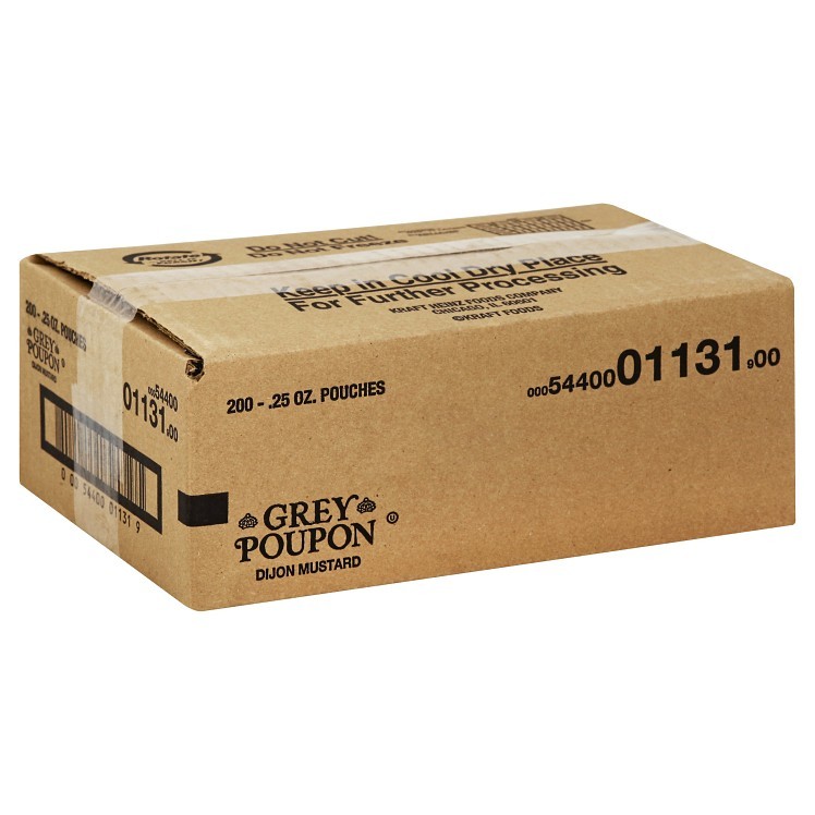 GREY POUPON DIJON MUSTARD PACKETS