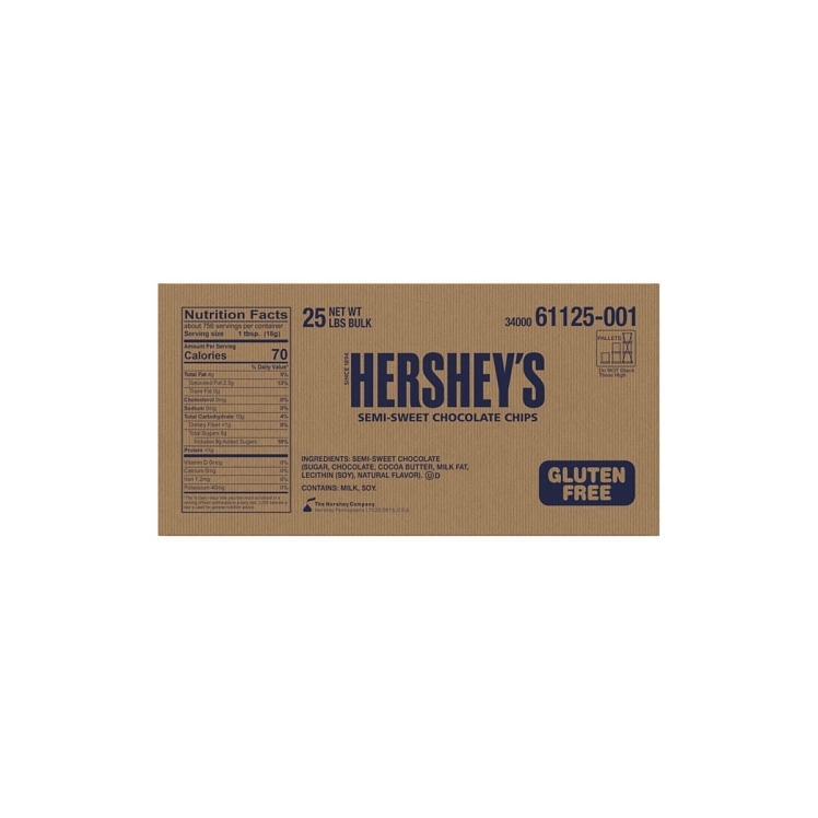 HERSHEY SEMI SWEET CHOCOLATE CHIPS
