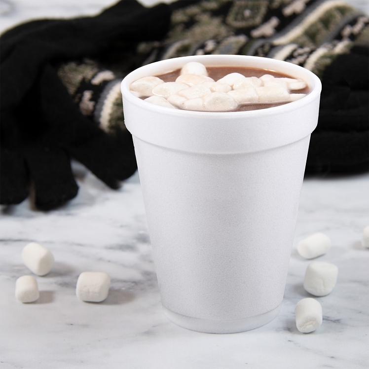 DART WHITE FOAM CUP 14 OZ