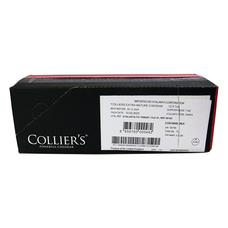 COLLIERS WELSH WHITE CHEDDAR CHEESE LOAF