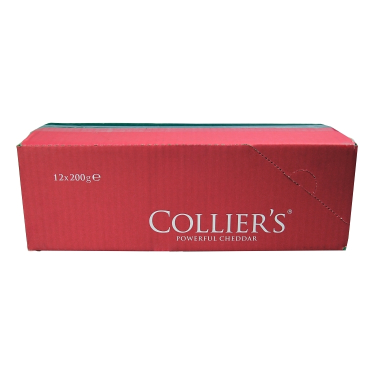 COLLIERS WELSH WHITE CHEDDAR CHEESE LOAF
