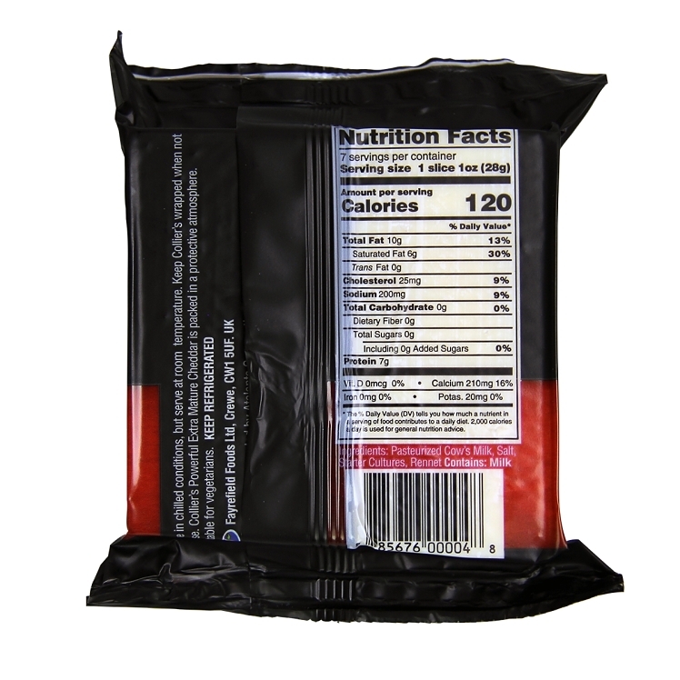 COLLIERS WELSH WHITE CHEDDAR CHEESE LOAF