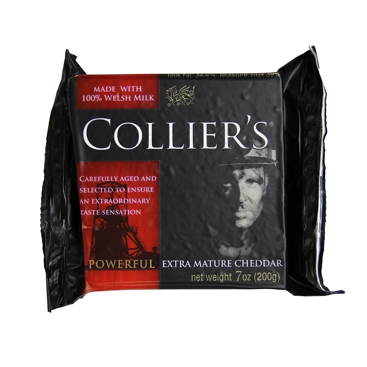 COLLIERS WELSH WHITE CHEDDAR CHEESE LOAF