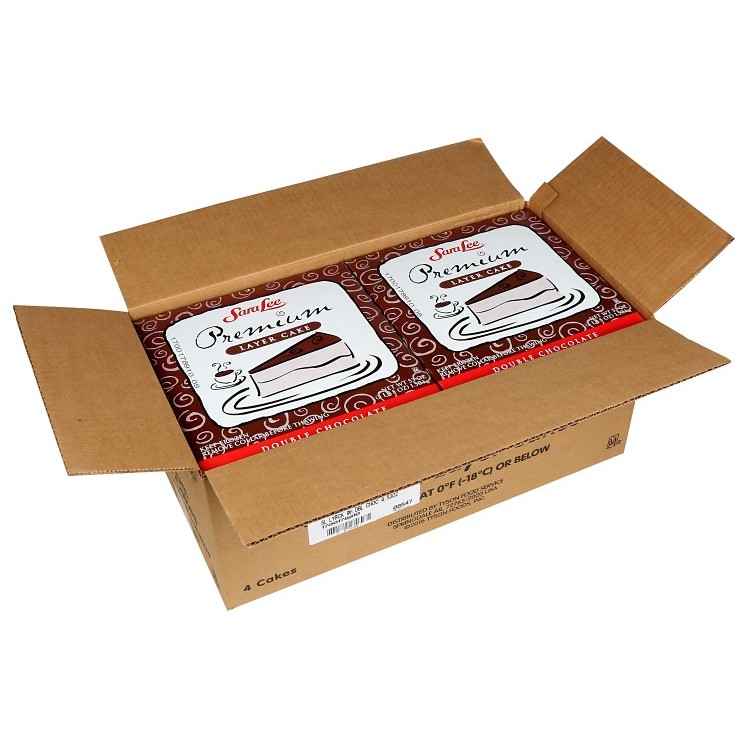 SARA LEE BAKERY LAYER 3 CAKE CHOCOLATE 9 INCHES  ICED UNSLICED
