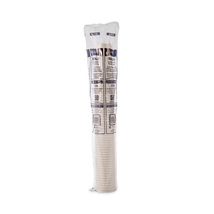 SOLO CUP DART 16 OZ WHITE HOT CUP