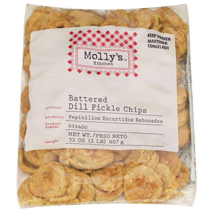 MOLLY'S KITCHEN DILL PICKLE BATTERED CHIP