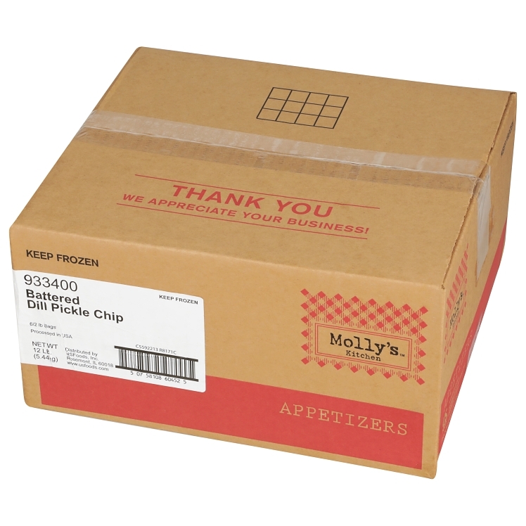 MOLLY'S KITCHEN DILL PICKLE BATTERED CHIP