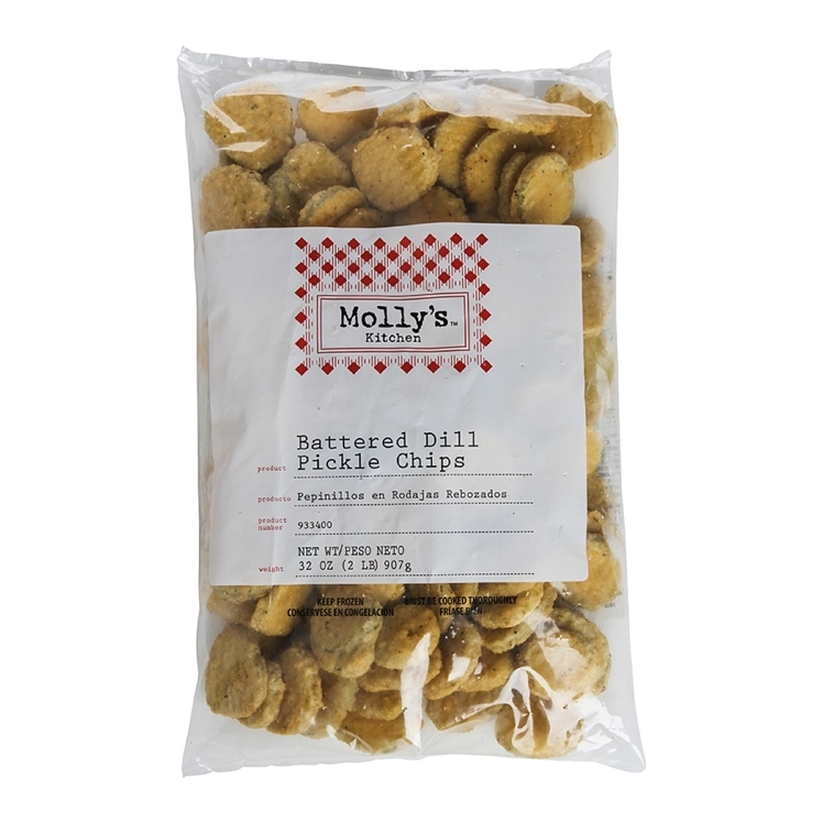 MOLLY'S KITCHEN DILL PICKLE BATTERED CHIP