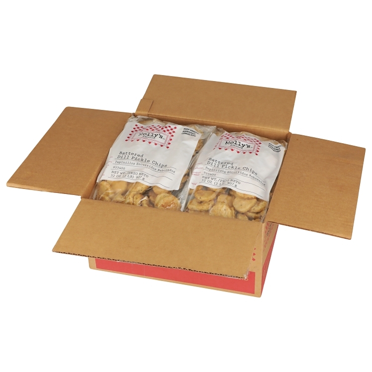 MOLLY'S KITCHEN DILL PICKLE BATTERED CHIP