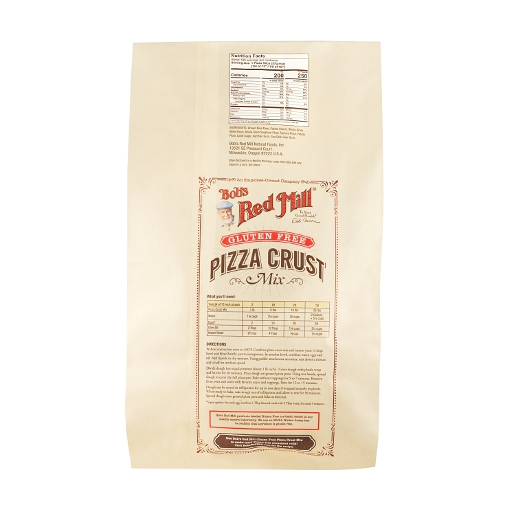 BOB'S RED MILL GLUTEN FREE PIZZA CRUST MIX
