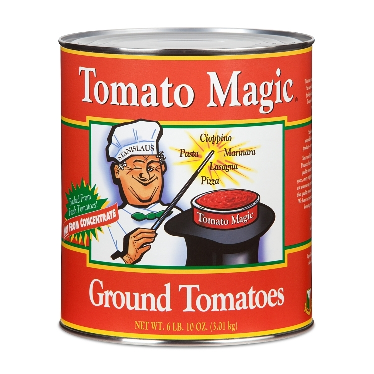 TOMATO MAGIC TOMATO, GROUND PEELED IN EXTRA HEAVY PUREE