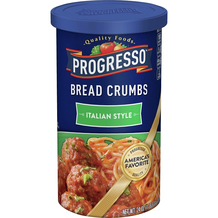 PROGRESSO FINE ITALIAN BREAD CRUMBS CANISTER