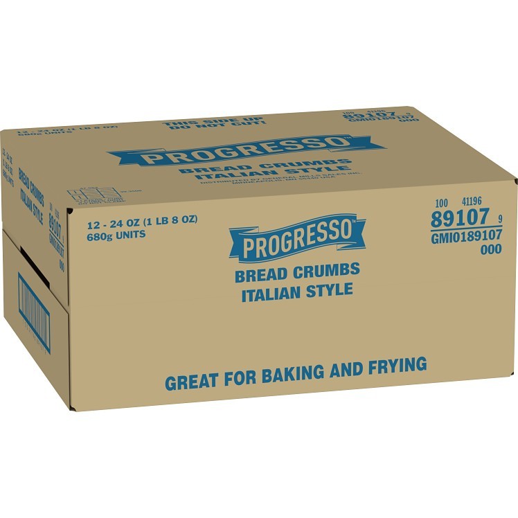 PROGRESSO FINE ITALIAN BREAD CRUMBS CANISTER
