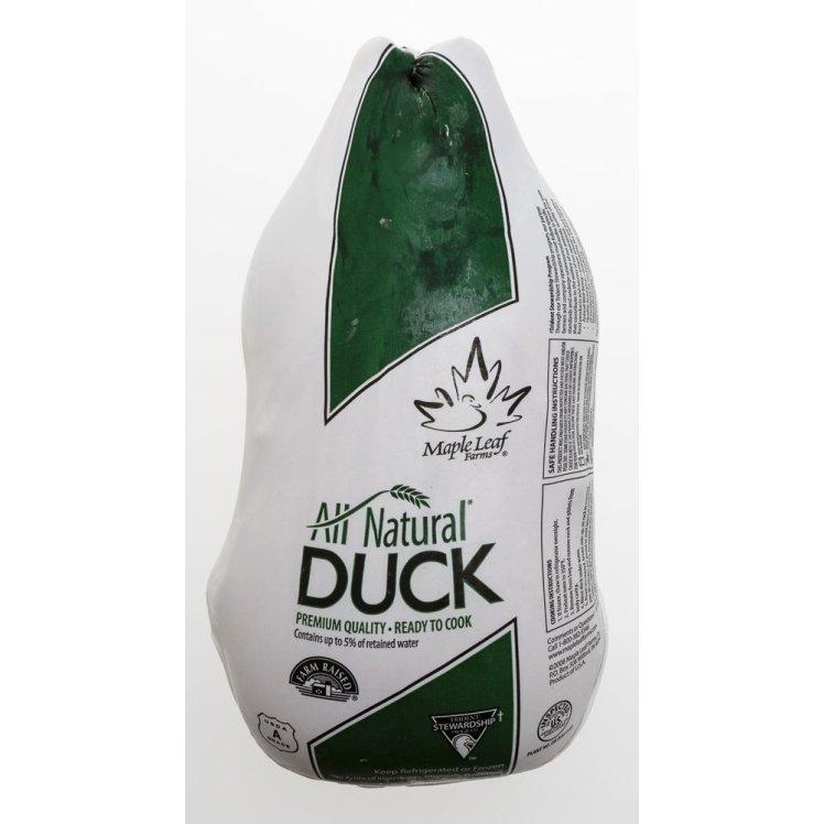 MAPLE LEAF FARMS WHOLE DUCK