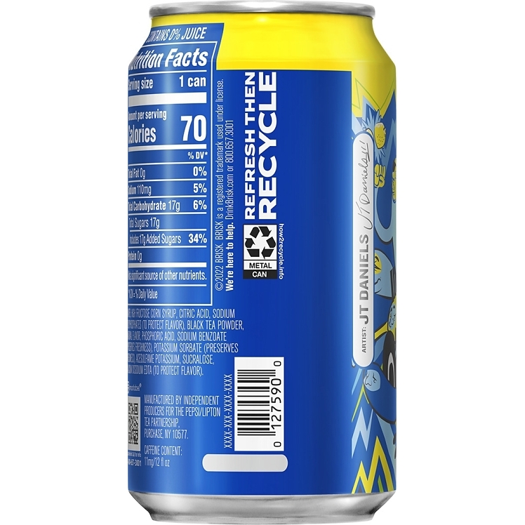 LIPTON DRINKS BRISK TEA