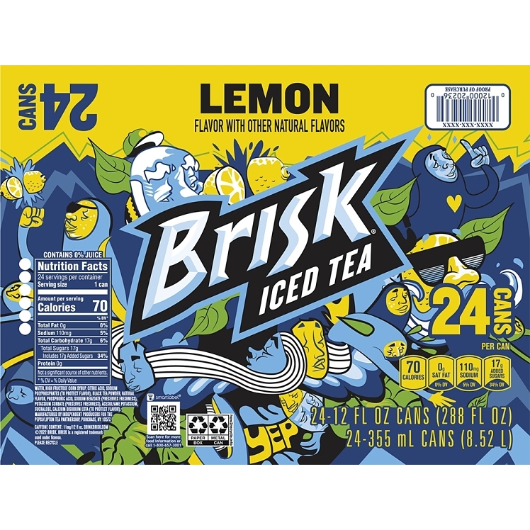 LIPTON DRINKS BRISK TEA