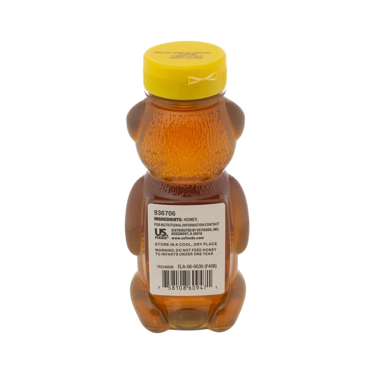 MONARCH HONEY, AMBER SQUEEZE BEAR