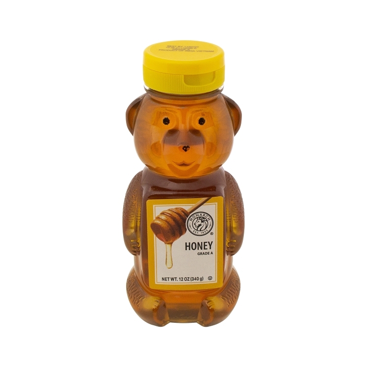 MONARCH HONEY, AMBER SQUEEZE BEAR