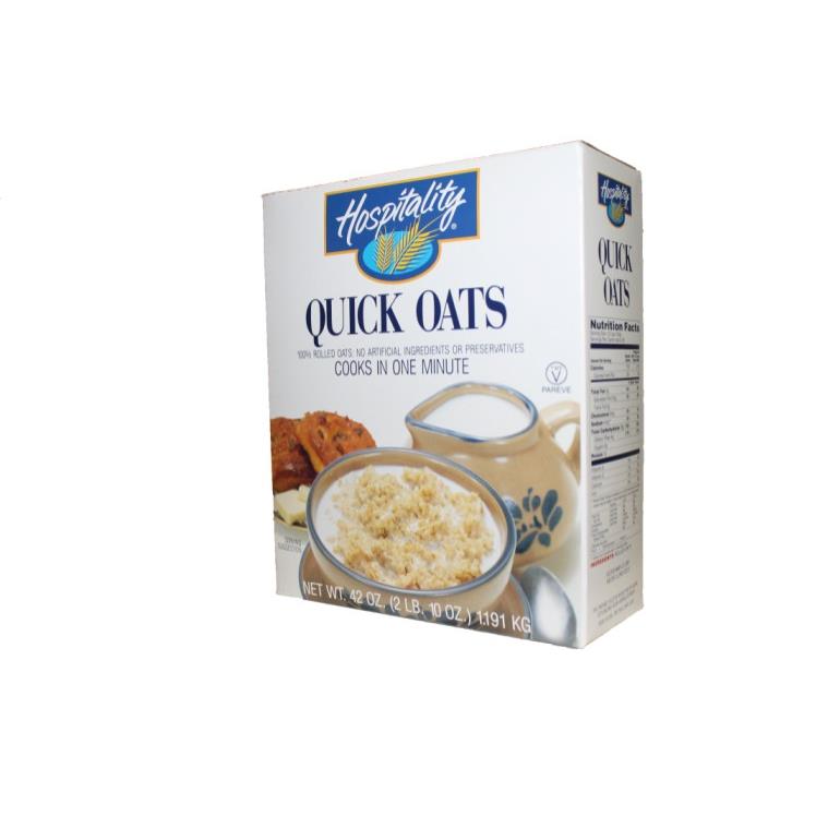 HOSPITALITY ROLLED QUICK OATS BOX