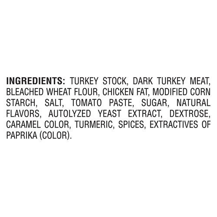 LE GOUT TURKEY GRAVY WITH GIBLETS