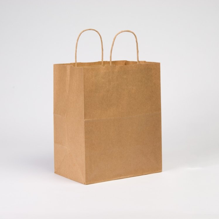DURO BAG KRAFT PAPER SHOPPING BAG 10X5X13