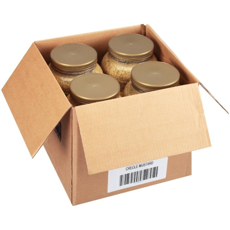 ZATARAIN'S BROWN CREOLE MUSTARD PLASTIC JAR